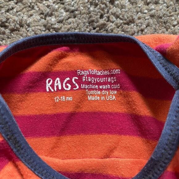 Rags to Raches 12-18m Sleeveless Romper - Picture 9 of 12